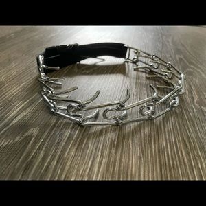 Prong dog training collar